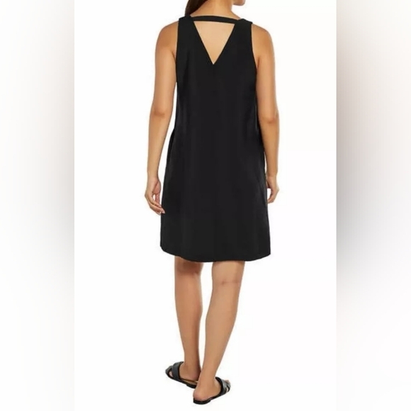 Banana Republic Black Sleeveless Shift Dress – L – NWT – $120 Retail - Picture 2 of 8
